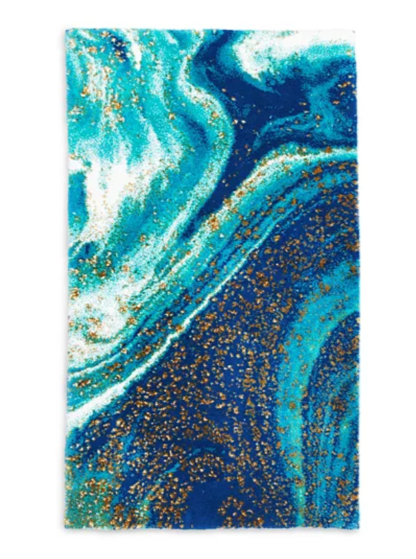 Abyss Big Blue Bath Rug 27 X 47 - Exclusive gallery