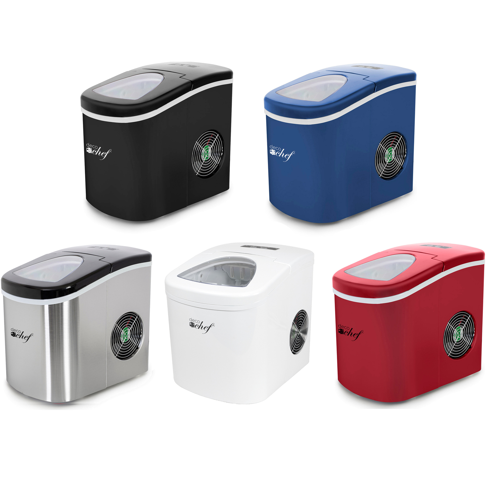 Deco Chef Ice Maker Portable Countertop Compact Machine 26lbs Per Day gallery
