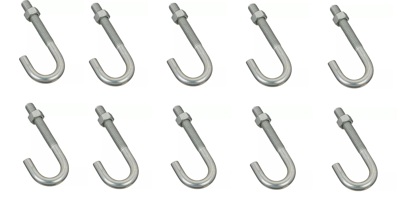 National Hardware N232-942 2195BC J Bolt in Zinc plated - 10 Pack gallery