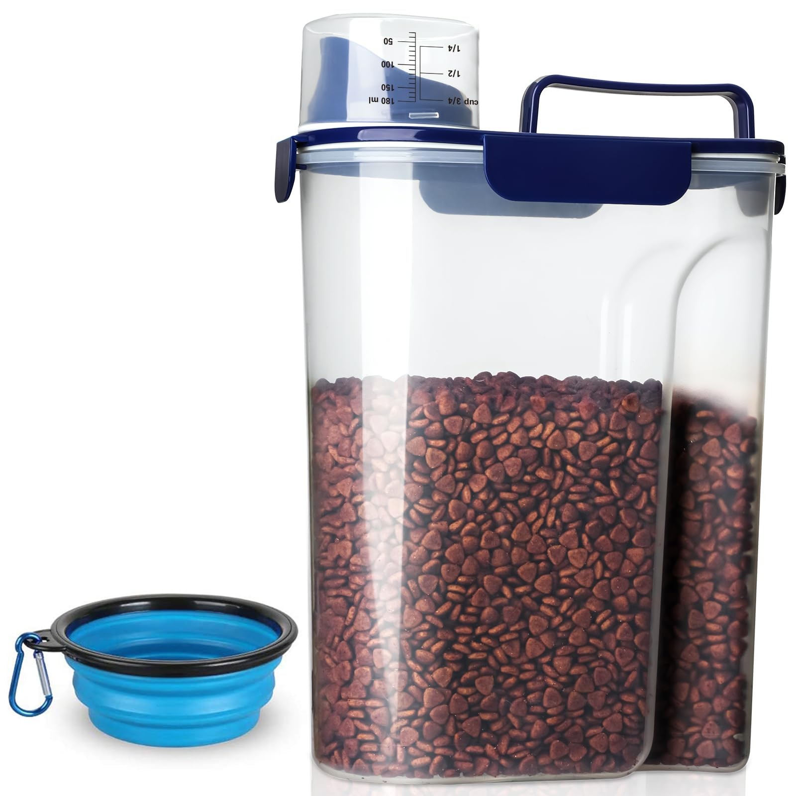 Dog Food Storage Container, 5-7 Lbs Pet Food Containers with Portable Handle gallery