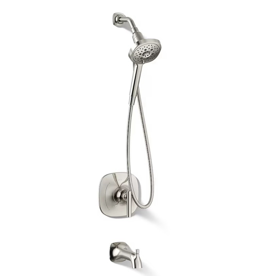 KOHLER Rill Bath & Shower Faucet Vibrant Polished Nickel R27955-4G-SN gallery