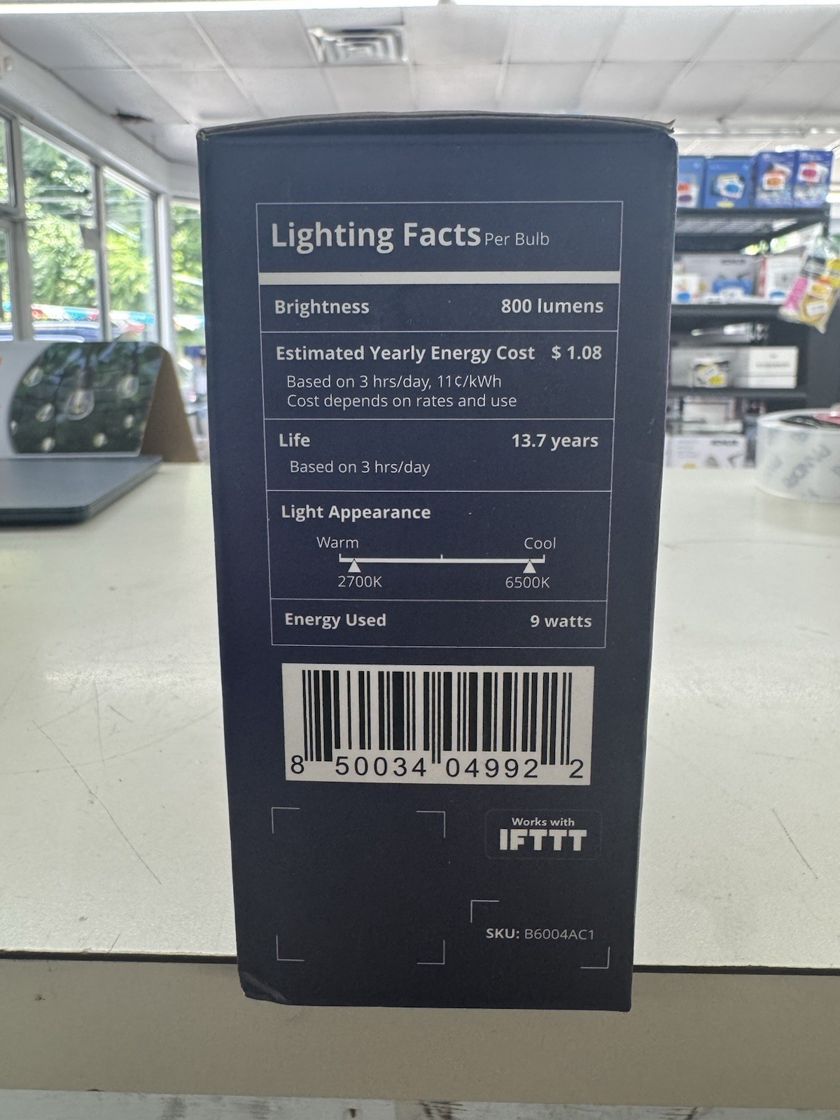 Govee RGBWW Smart LED Bulb 2 Pack Wi-Fi Dimmable Alexa Google 800 lumens H6004 gallery