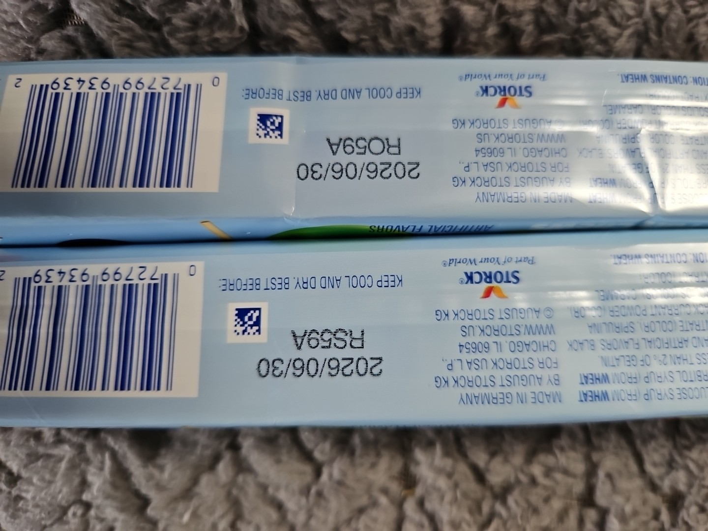 Mamba Fun Park Fruit Chews Limited Edition Lot of 2 3.73oz Bars SEALED 03/26 gallery