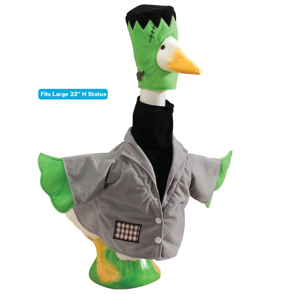 Gaggleville Frankenstein Goose Outfit, Fits 23" H Large Porch Goose by Fox Valle gallery