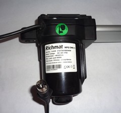 Adjustable Bed Richmat HJA58 Head or Foot Actuator 8-Pin Stroke Motor Actuator