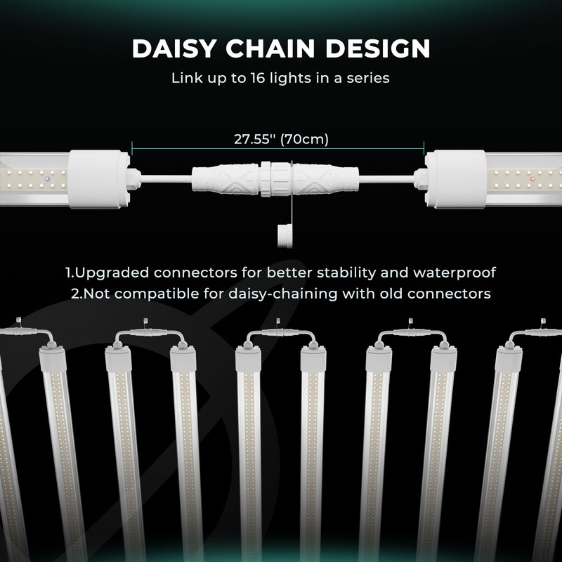 2PCS MARS HYDRO VG80 LED Grow Light Bars For Indoor Plants Seedling Vegetative gallery