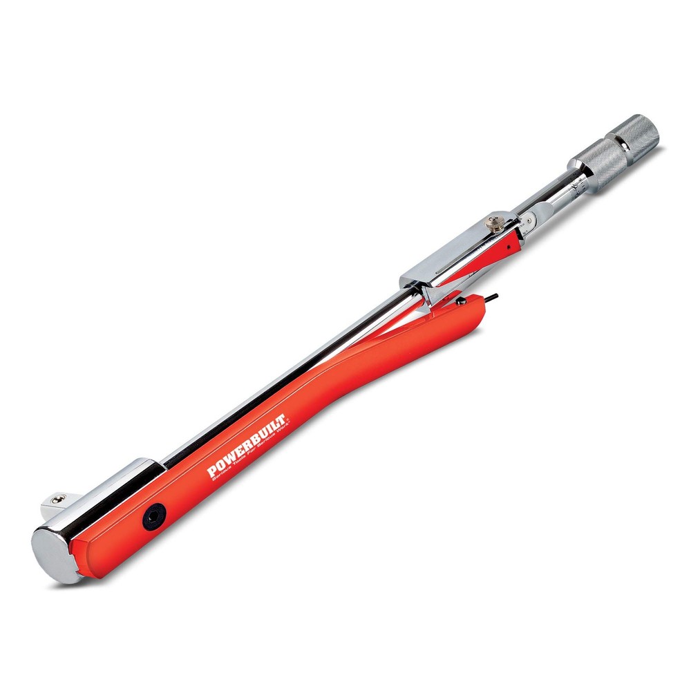 Precision Deflecting Beam Torque Wrench 20-220 ft lbs with Audible Feedback Case