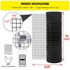 Forimo 36 X 50 1/2Inch Hardware Cloth 19 Gauge Black Vinyl Coated Welded Fence gallery