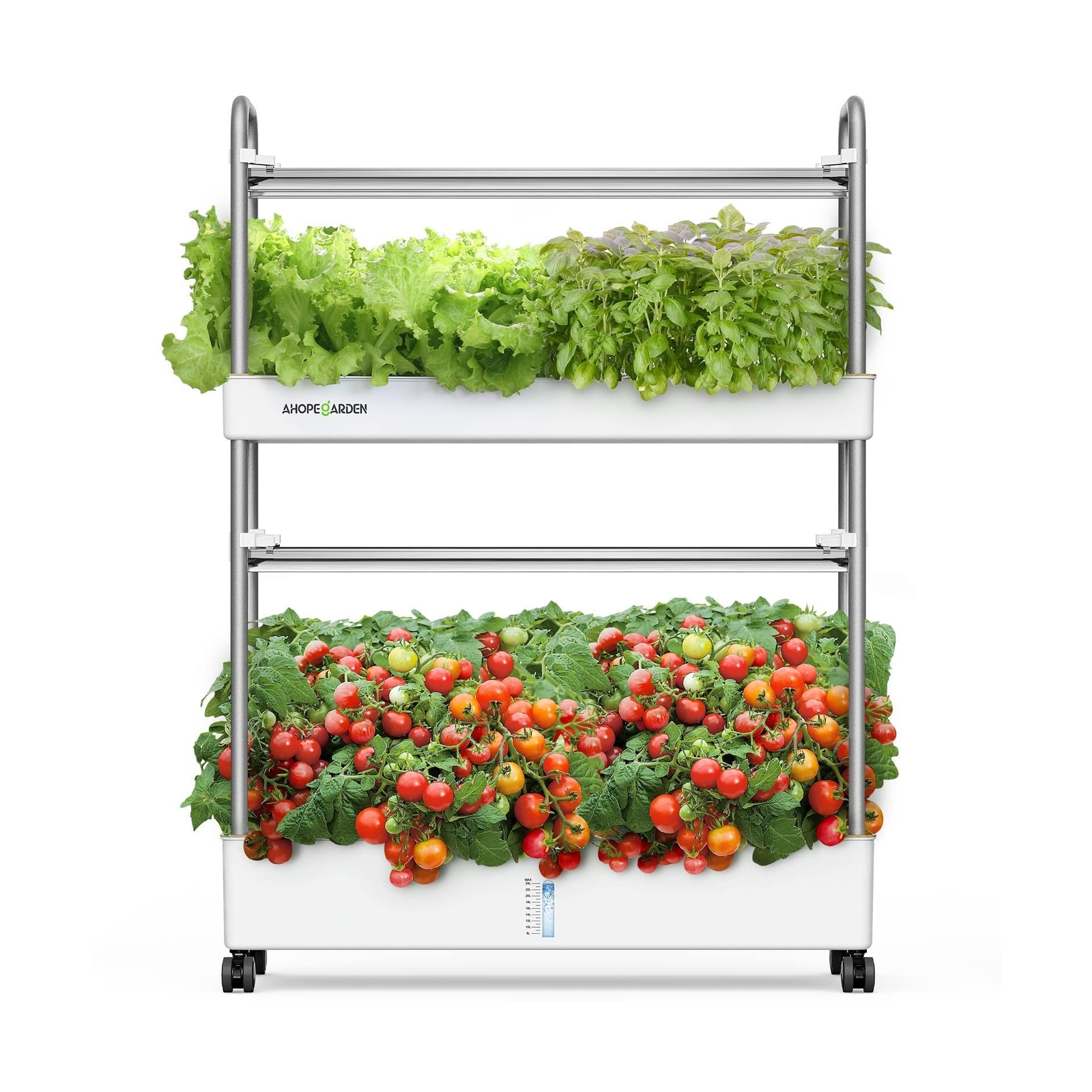 Indoor Garden Hydroponics Growing System, 60 Pods Vertical Herb Garden with L... gallery