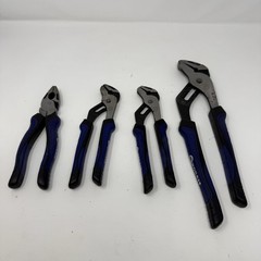 Kobalt Chrome Nickel Adjustable Pliers 4 Piece Set