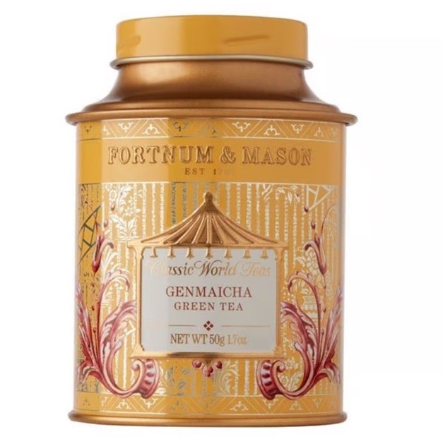 Fortnum & Mason Classic World Genmaicha Green Tea 50g Loose Leaf in Tin 10/31/27 gallery
