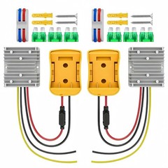 Voltage Reducer，240W 20A Step Down Converter Adapter Compatible with Dewalt 20V