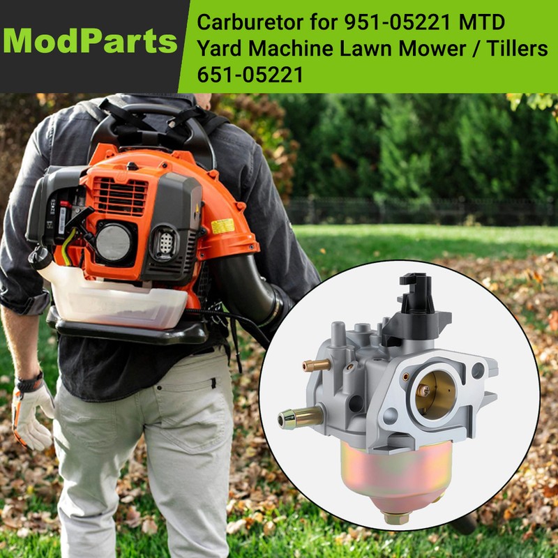 Carburetor for Powermate PFTT142 11 in. 150cc Gas Front Tine Tiller gallery