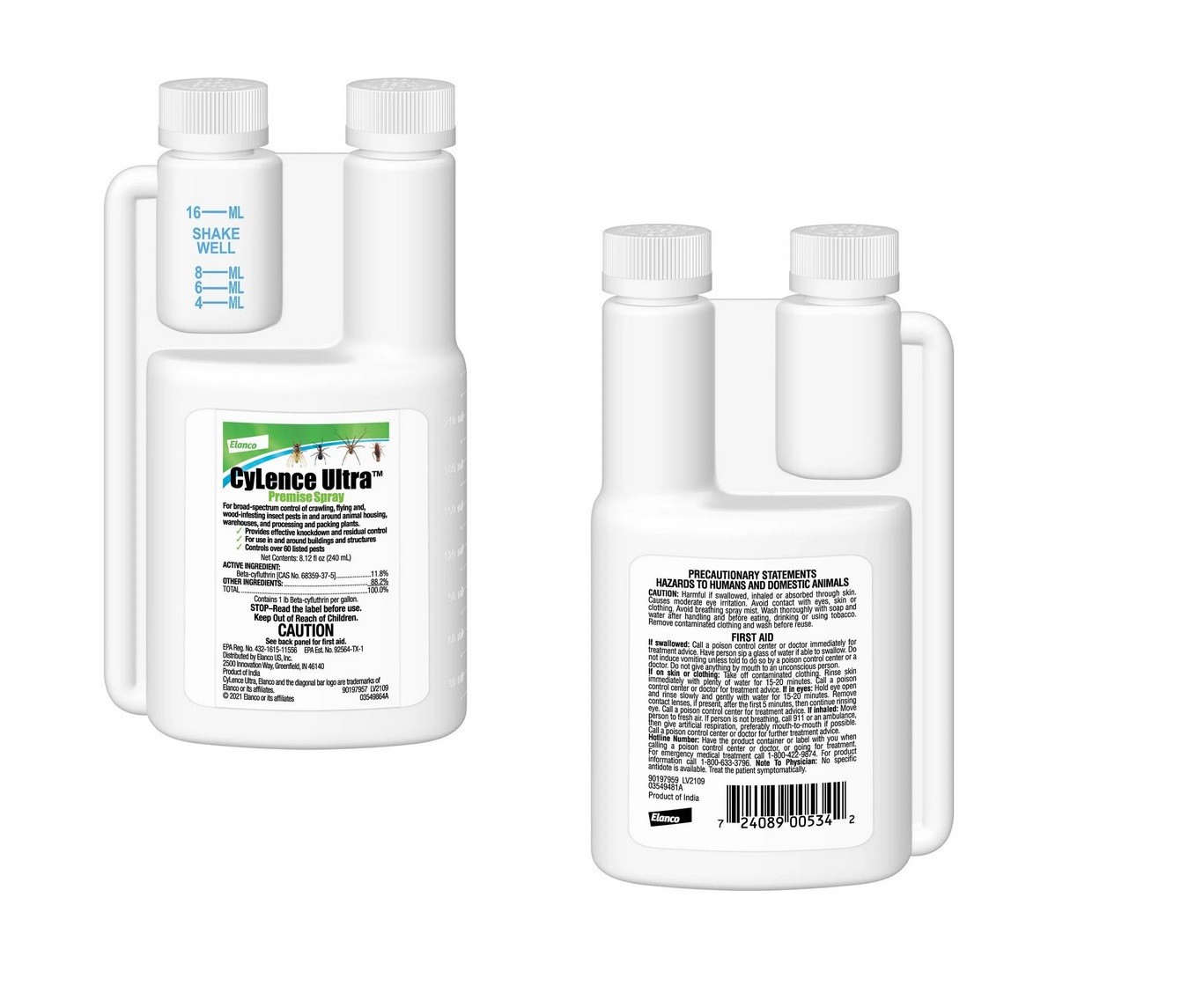 Cylence / Concentrated Insecticide for spiders roaches flies, etc - ships free gallery