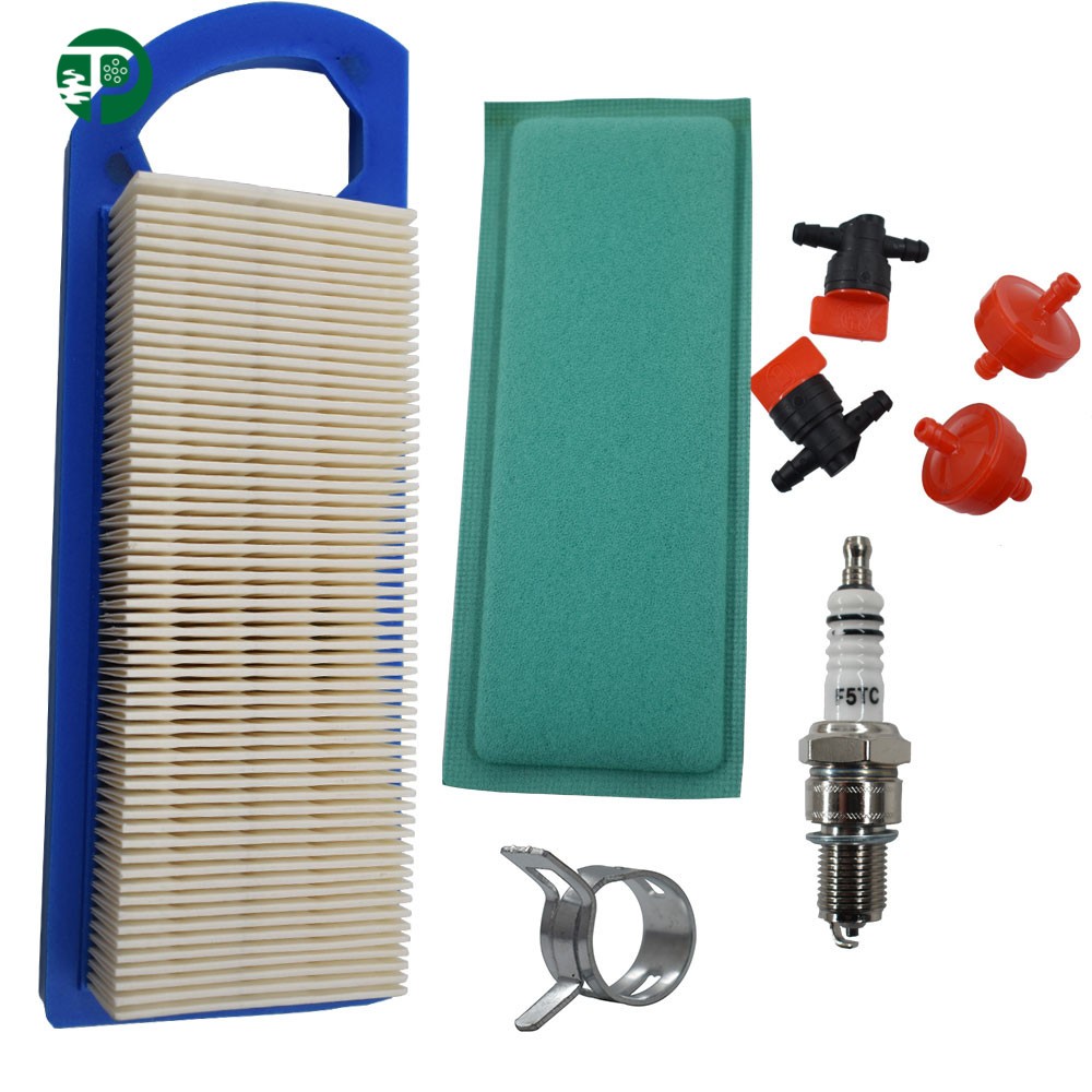 For Briggs & Stratton 28007 13hp LT1000 15-18.5 HP Lawn Mower Air Filter Tune Up gallery