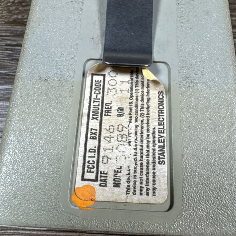3089 Multi-Code 308911 OEM Linear MCS308911 300mhz 1 Button Remote gallery