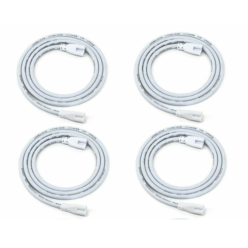 2FT 3FT 4FT 5FT 6FT 10FT Connector Cable Extension Cord 3-Pin T5 T8 Tube Light gallery