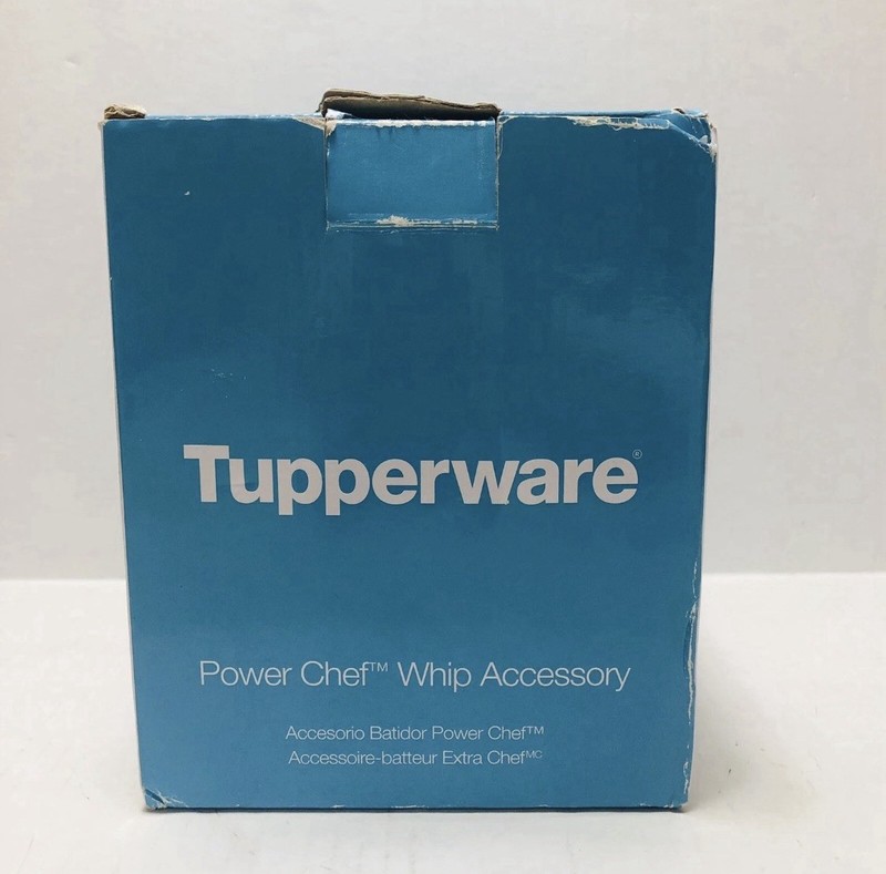 2014 Tupperware Whip 'N Prep Chef Accessory Manual Mixer Blue Replacement Part gallery