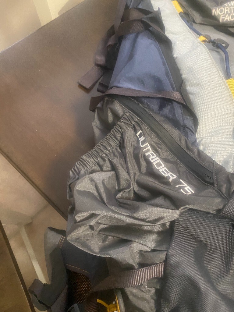 Northface Outrider 75 Hiking Backpack with X Frame 4