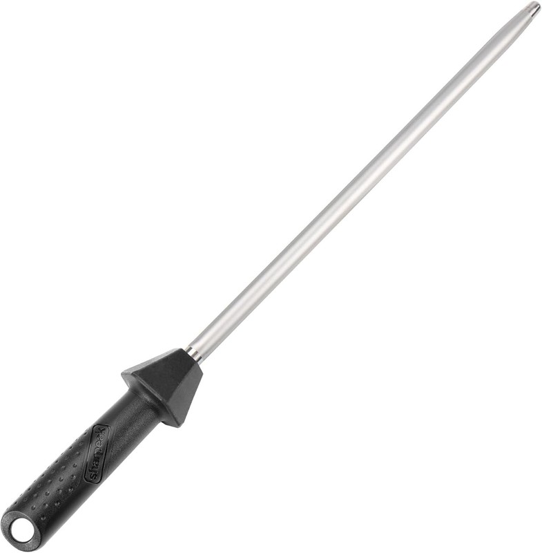 SHARPAL 12-Inch Extra Fine Diamond Sharpening Rod with Angle Guides for Knives gallery