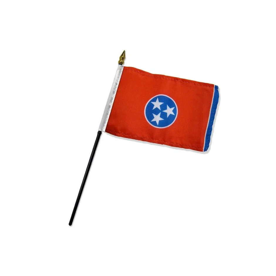 Tennessee 4x6in Stick Flags - Perfect for Outdoor Decor & Parades gallery