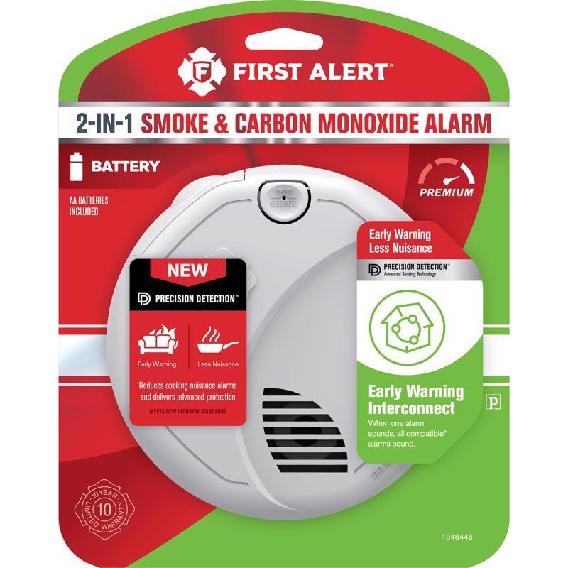 First Alert Wireless Interconnect Battery-Powered Photoelectric Smoke and Carbon gallery