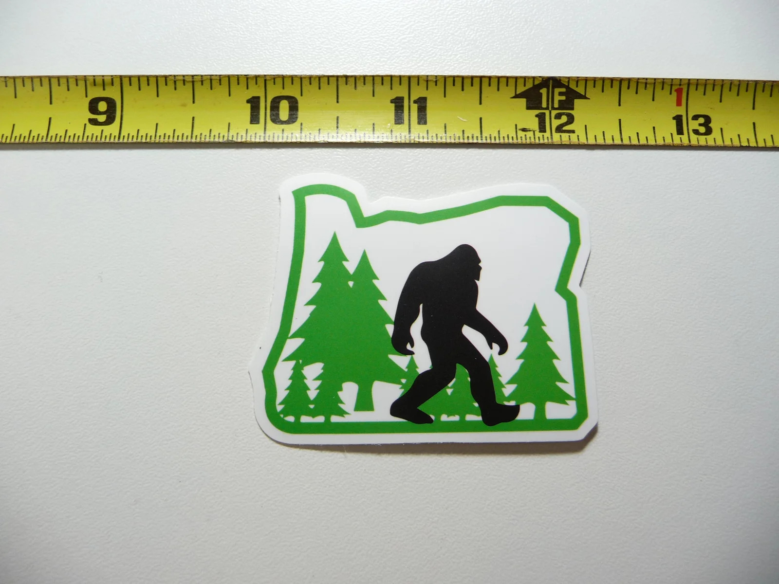 BIGFOOT SASQUATCH OREGON OUTLINE SMALL STICKER DECAL FUNNY ANIMAL EXIST gallery