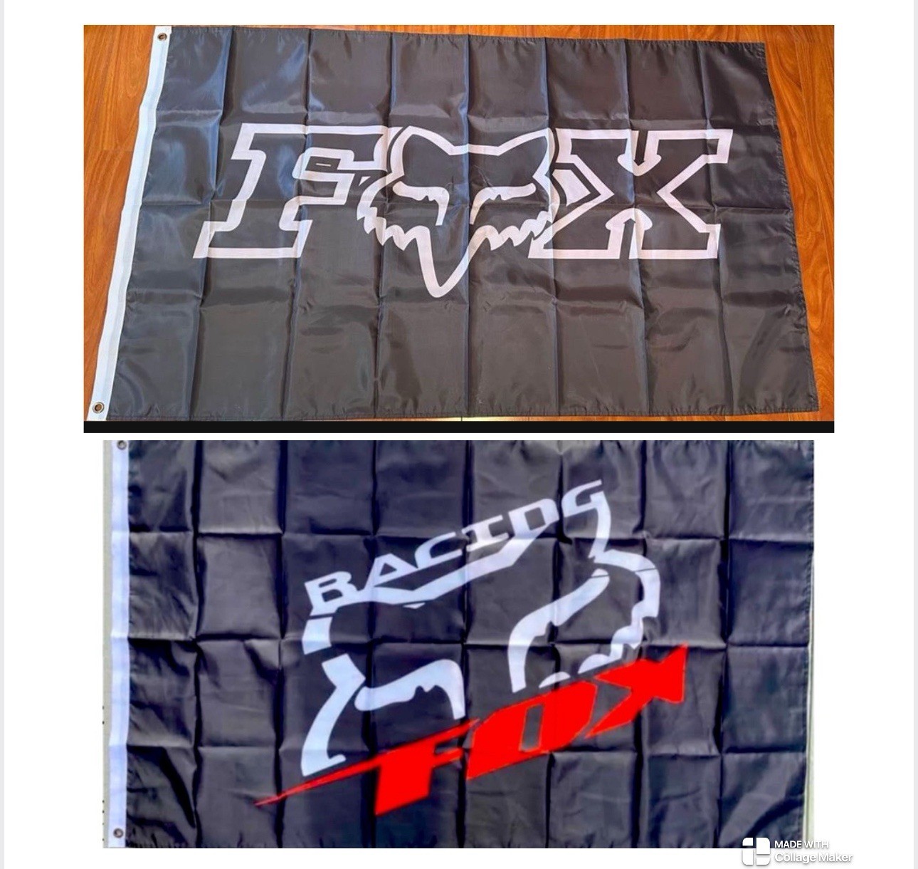 Lot Set Two 2 Racing Flag Garage Man Cave Motorsport Racing Banner 3x5Ft gallery