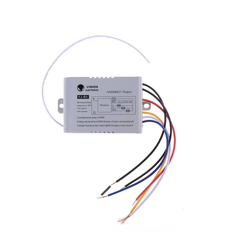 3 Channel Wireless Remote Control Switch Digital Remote Control Switch P D.qhk gallery