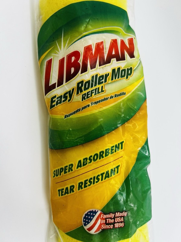 NEW Libman Easy Roller Mop Refill Head Super Absorbent Tear Free Shipping gallery
