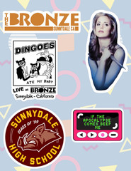 Buffy The Vampire Slayer 5pc Sticker Pack