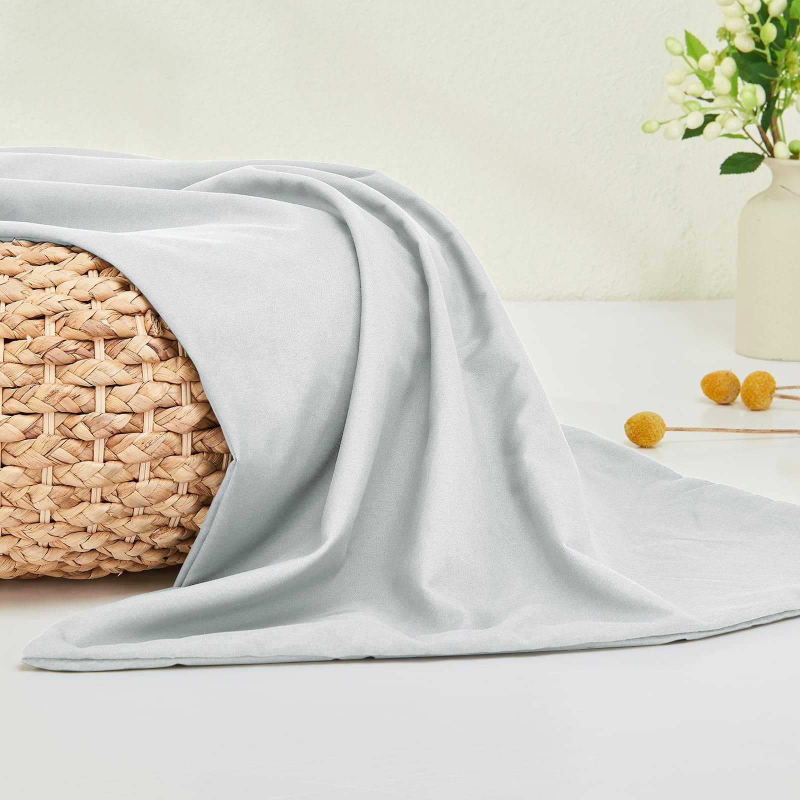 Body Pillow Cover, Ultra Soft Microfiber Long Pillowcase, Envelope Closure La... gallery