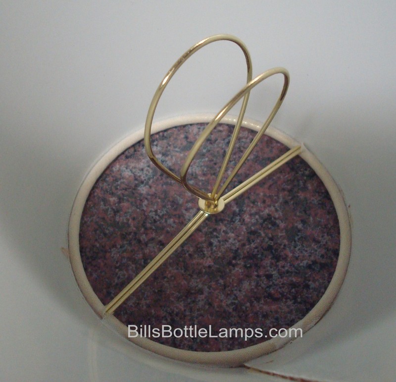 Rustic Cottage Cabin Burlap Table Light LAMP SHADE "Clip-On" Bulb 9" inch Cone gallery