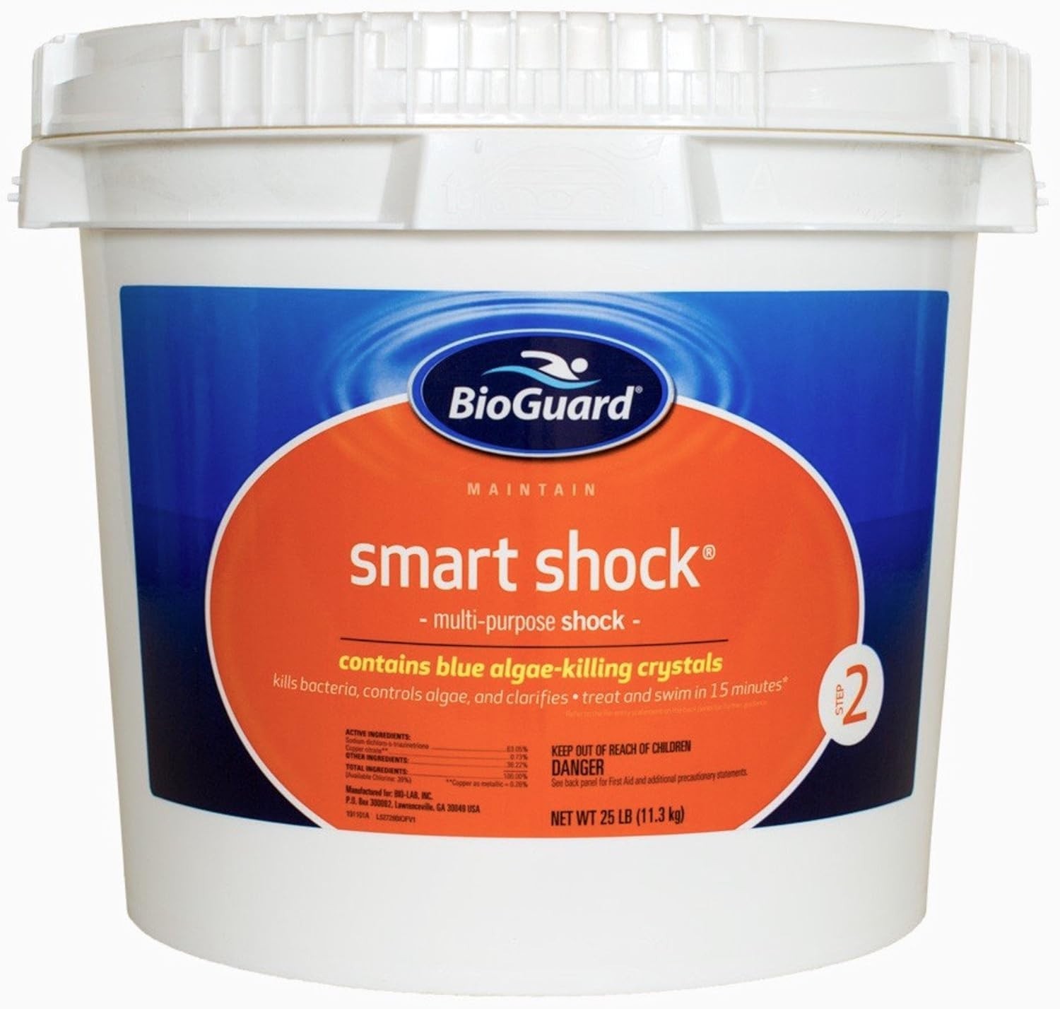 BioGuard Smart Shock 25 lb, Algae Preventative, Swimming Pool Clarifier gallery