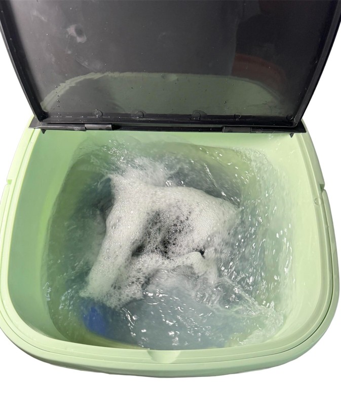 15L Foldable Portable Mini Washer, Small washing Machine for Small clothes gallery