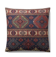 Ralph Lauren Ludlow Collection Creston Euro Sham Heavyweight Cotton Navy $215