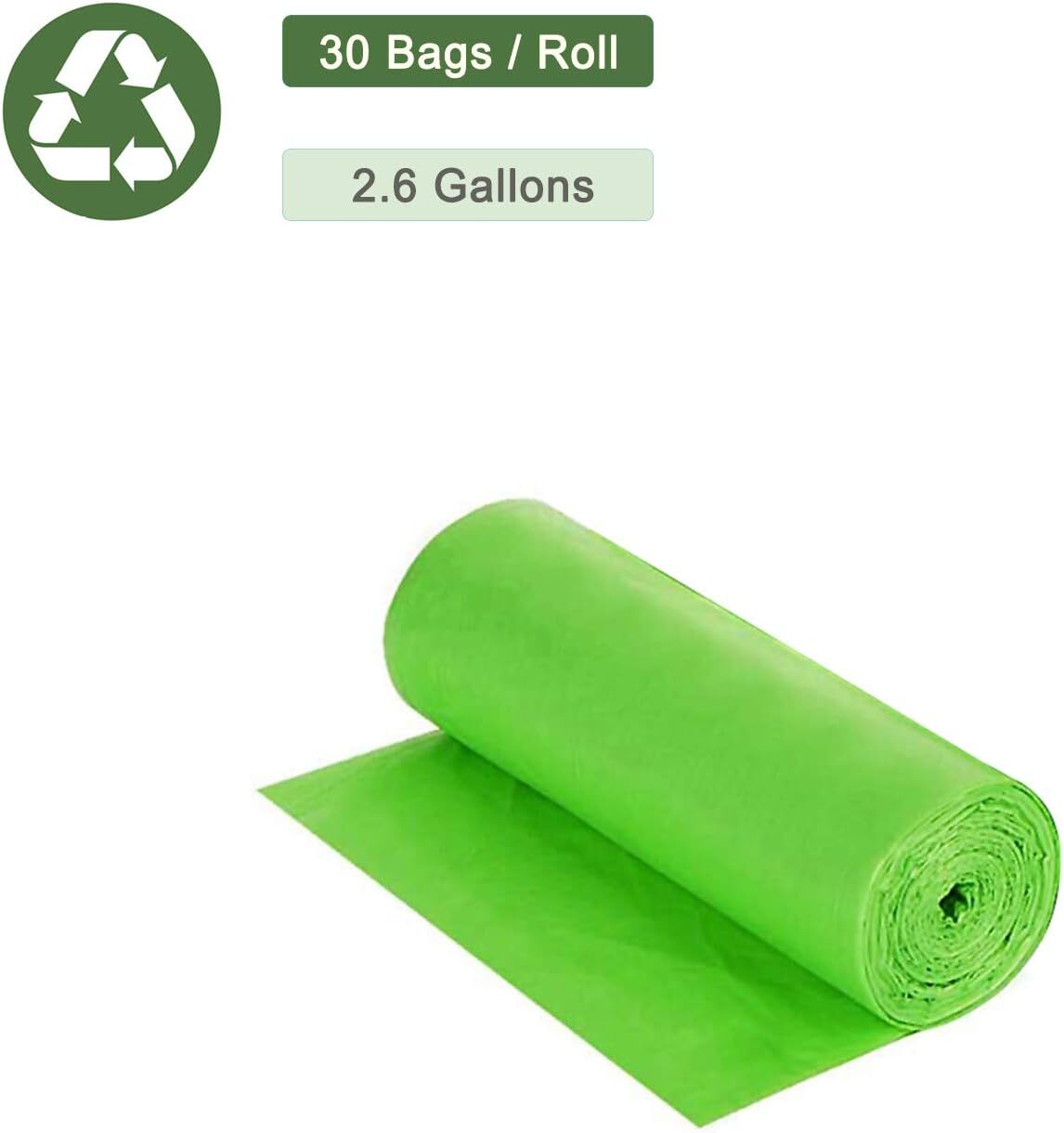 Trash Bags Kitchen Garbage Recycling Trash Bags for Kitchen Home Office 30 Bags gallery