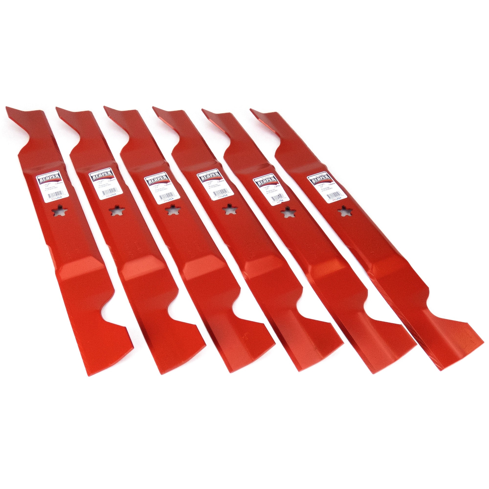(6) Mower Blades for Craftsman Riding Mowers 46" Deck 405380 Ariens 21546611 gallery