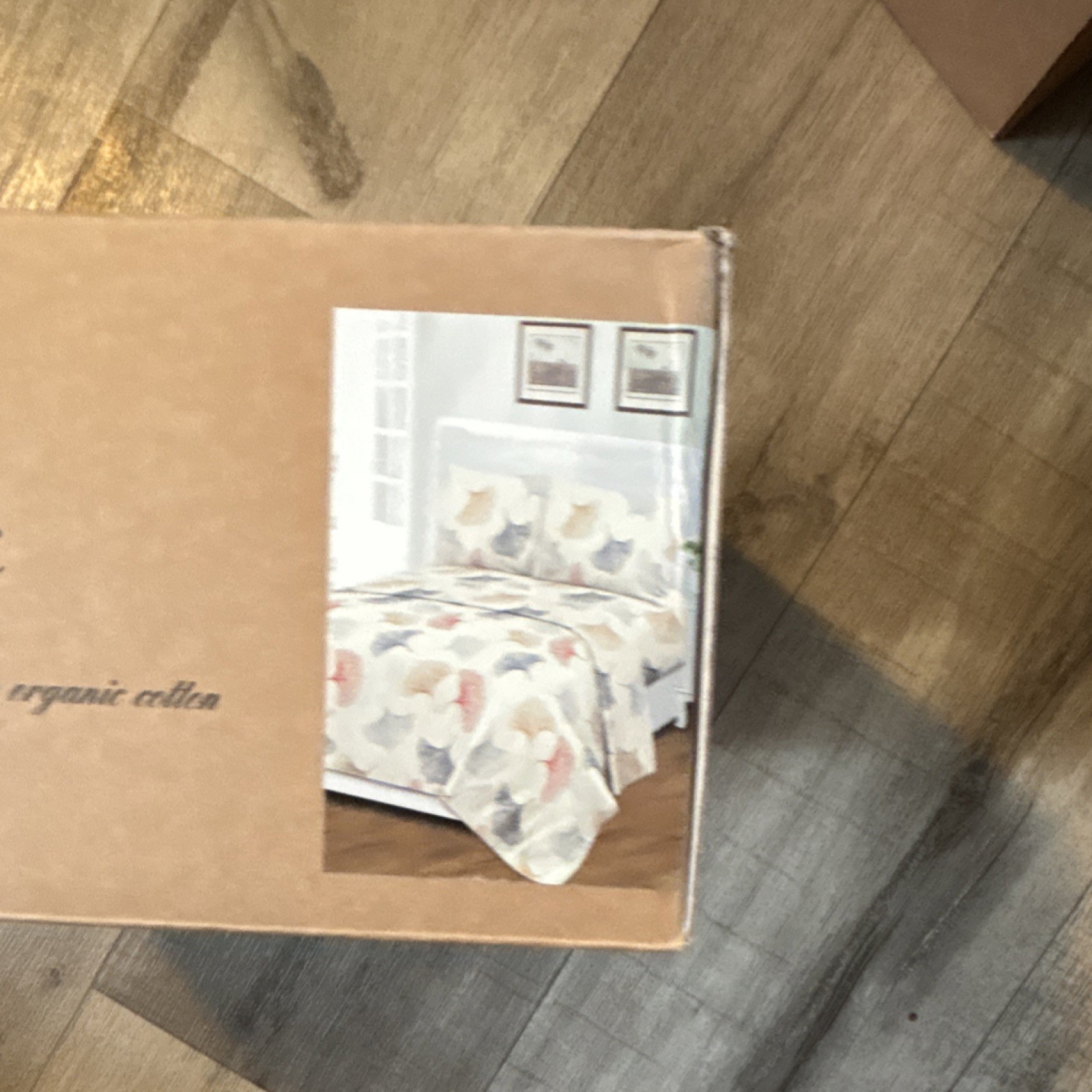 Tree Organic 2000 Organic King Sheet Set Floral Multicolor Organic Cotton Deep gallery