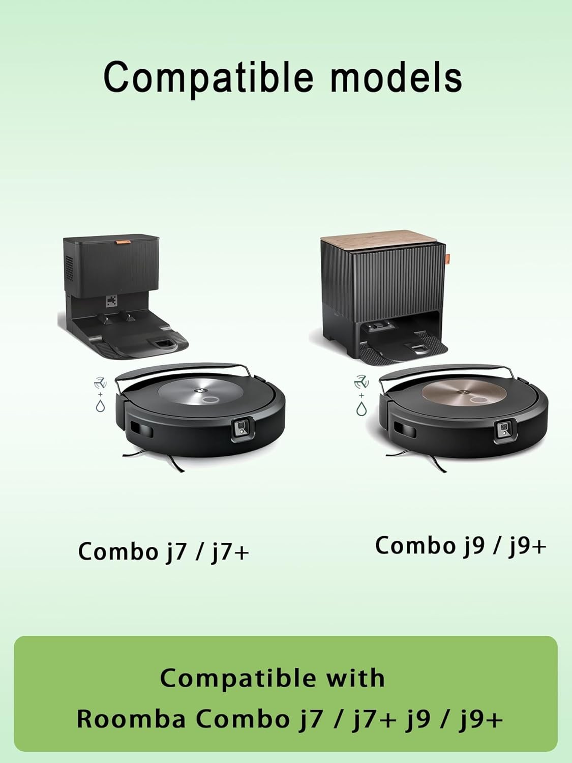 Vacuum Replacement Parts for iRobot Roomba Combo j7 j7 j9 j9 and Max 10 Model 1 gallery