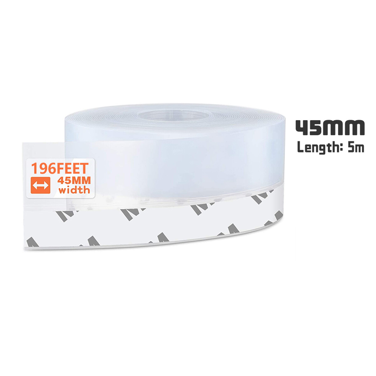 Door Draft Stopper Seal Under Bottom Strip Self Adhesive Weather Stripping Tape gallery