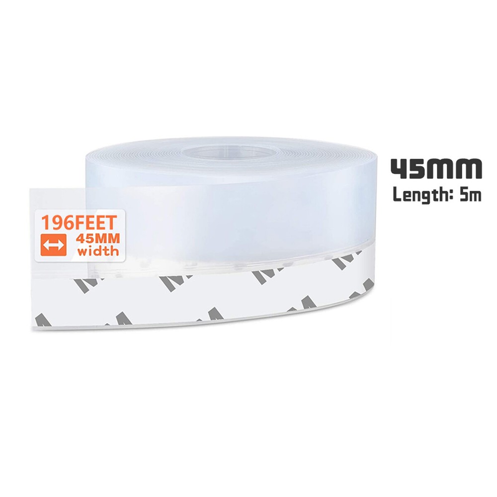 Door Draft Stopper Seal Under Bottom Strip Self Adhesive Weather Stripping Tape