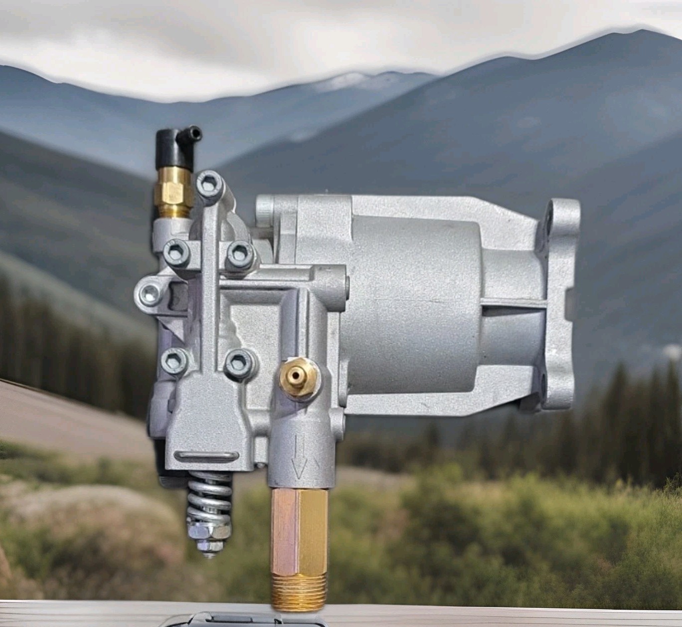 3/4" Shaft Horizontal Pressure Washer Pump, 3400PSI 2.5GPM, Replacement gallery
