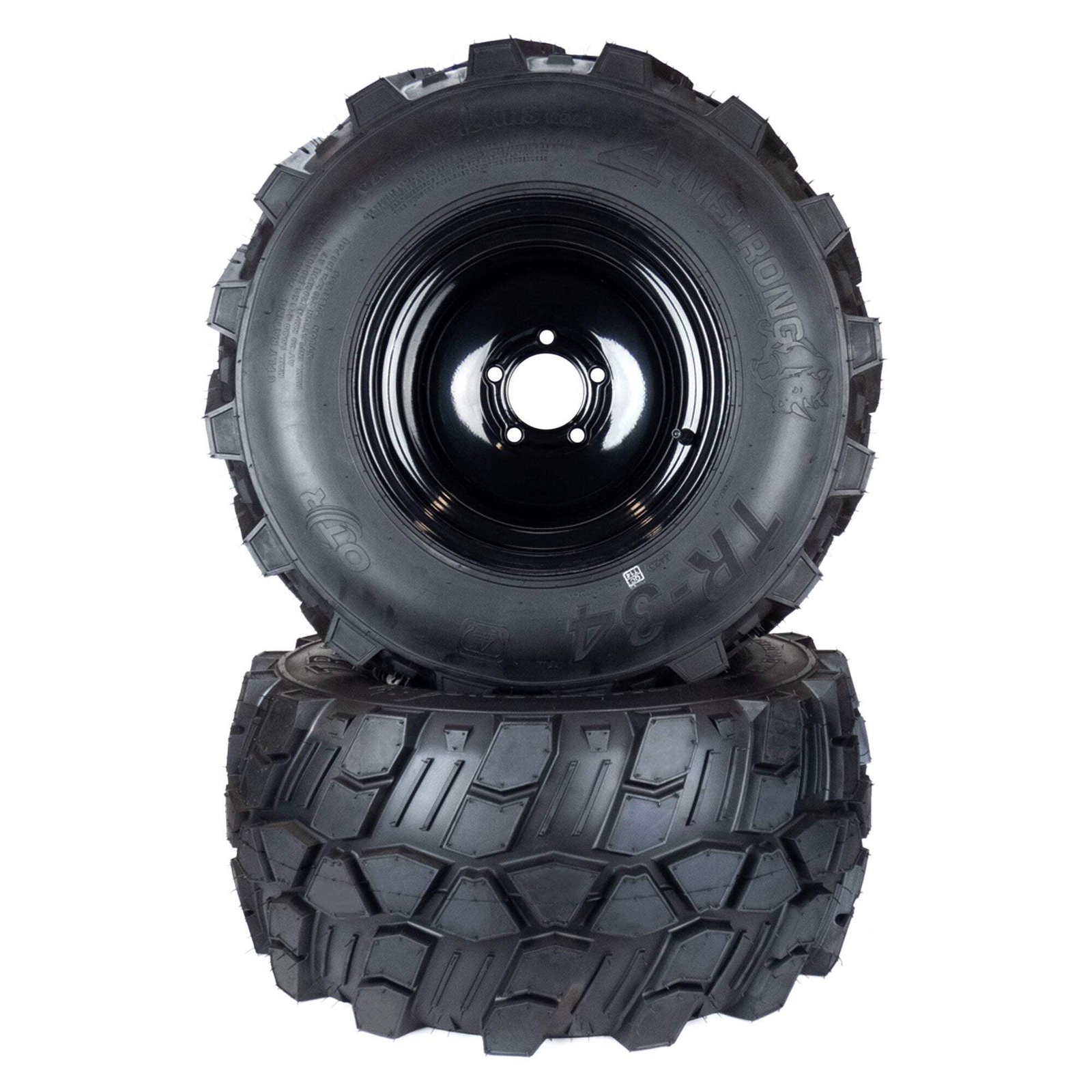 (2) Aggressive Tire Assm 26x12.00-12 Bad Boy Renegade Rogue 61" 72" 022-4090-00 gallery