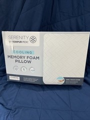 Serenity by Tempur-Pedic Cooling Memory Foam Pillow – Standard