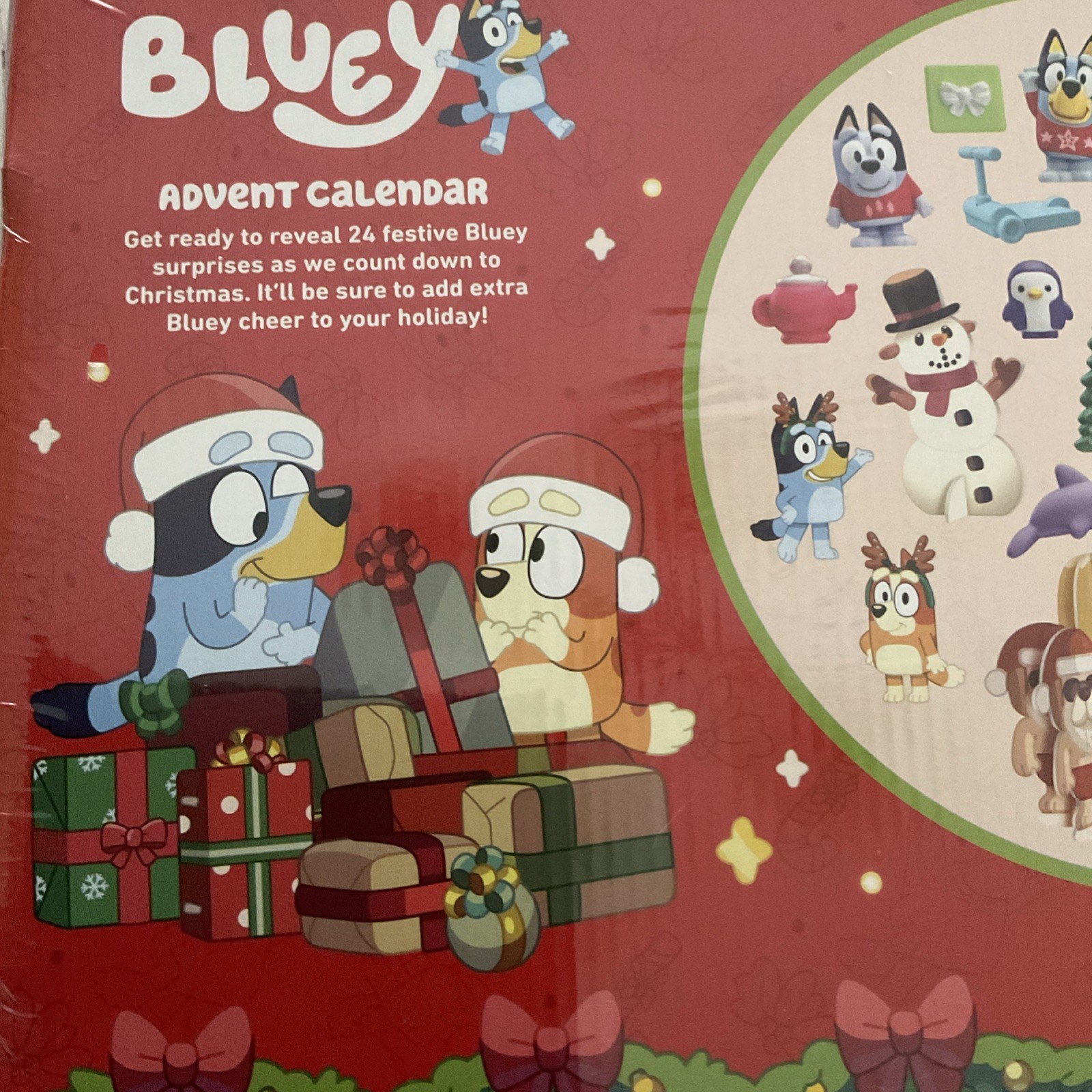 Bluey Mini Figures Christmas Advent Calendar 24-Day Christmas Calendar Countdown gallery
