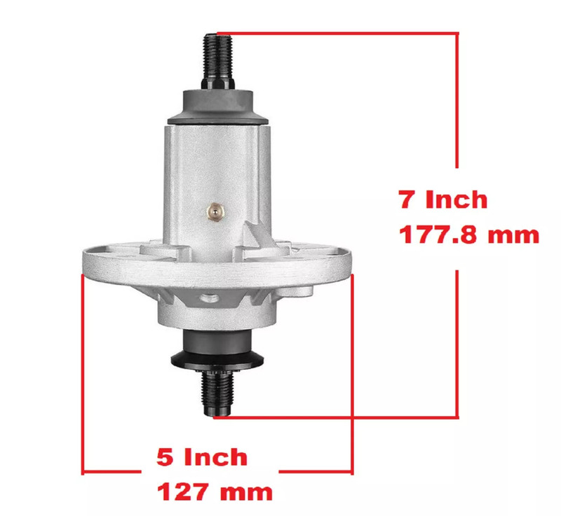 3 Spindle Assembly For John Deere E140 E150 E160 E170 S140 S160 S170 48" Deck gallery