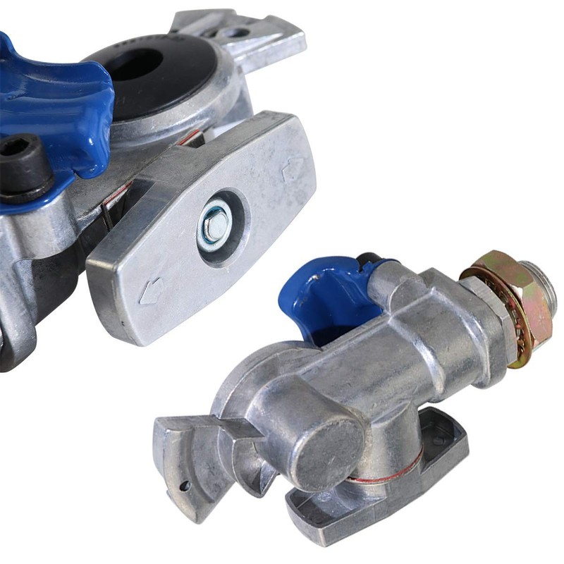 Emergency Gladhands 1 Pair Valve Switch Universal Brake Coupling for Truck gallery