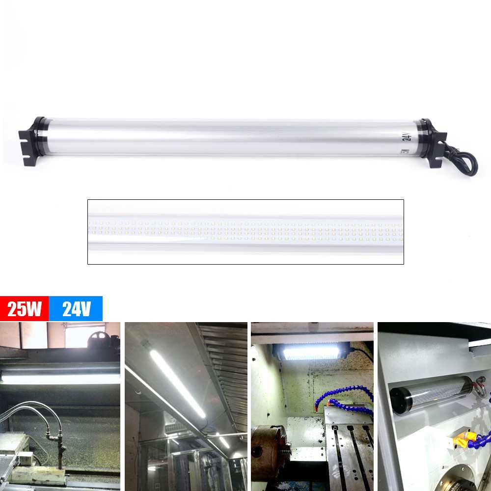 2500Lm White Work Lamp, 24V 25W Work Light Fixture, LED Wall Mount Lamp For CNC gallery