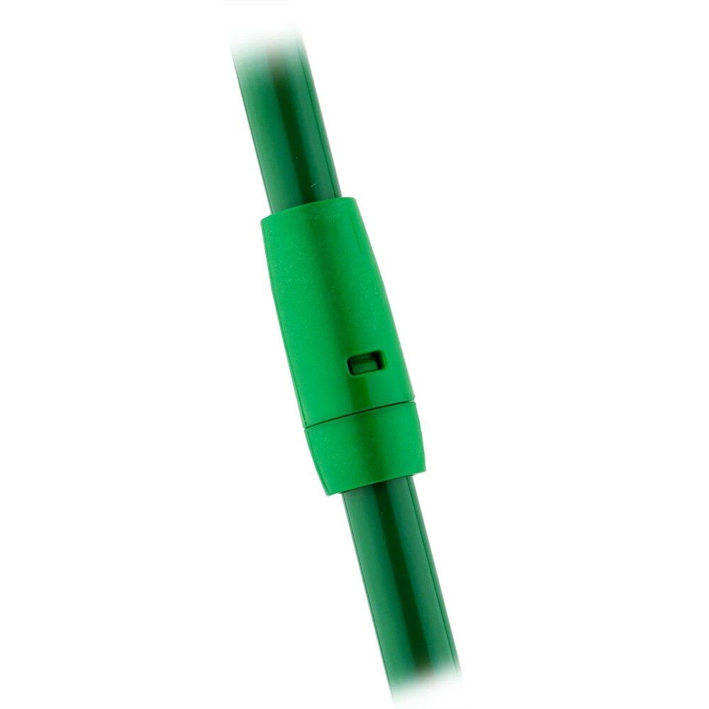 2 Piece Steel Handle Angle Broom and Dustpan Green Steel Handle gallery